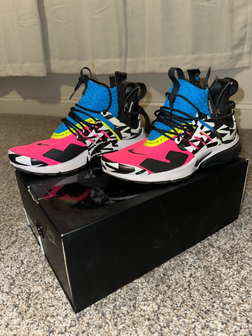 Air Presto Mid Acronym Racer Pink
